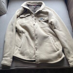 Quiksilver Tan Fleece Jacket